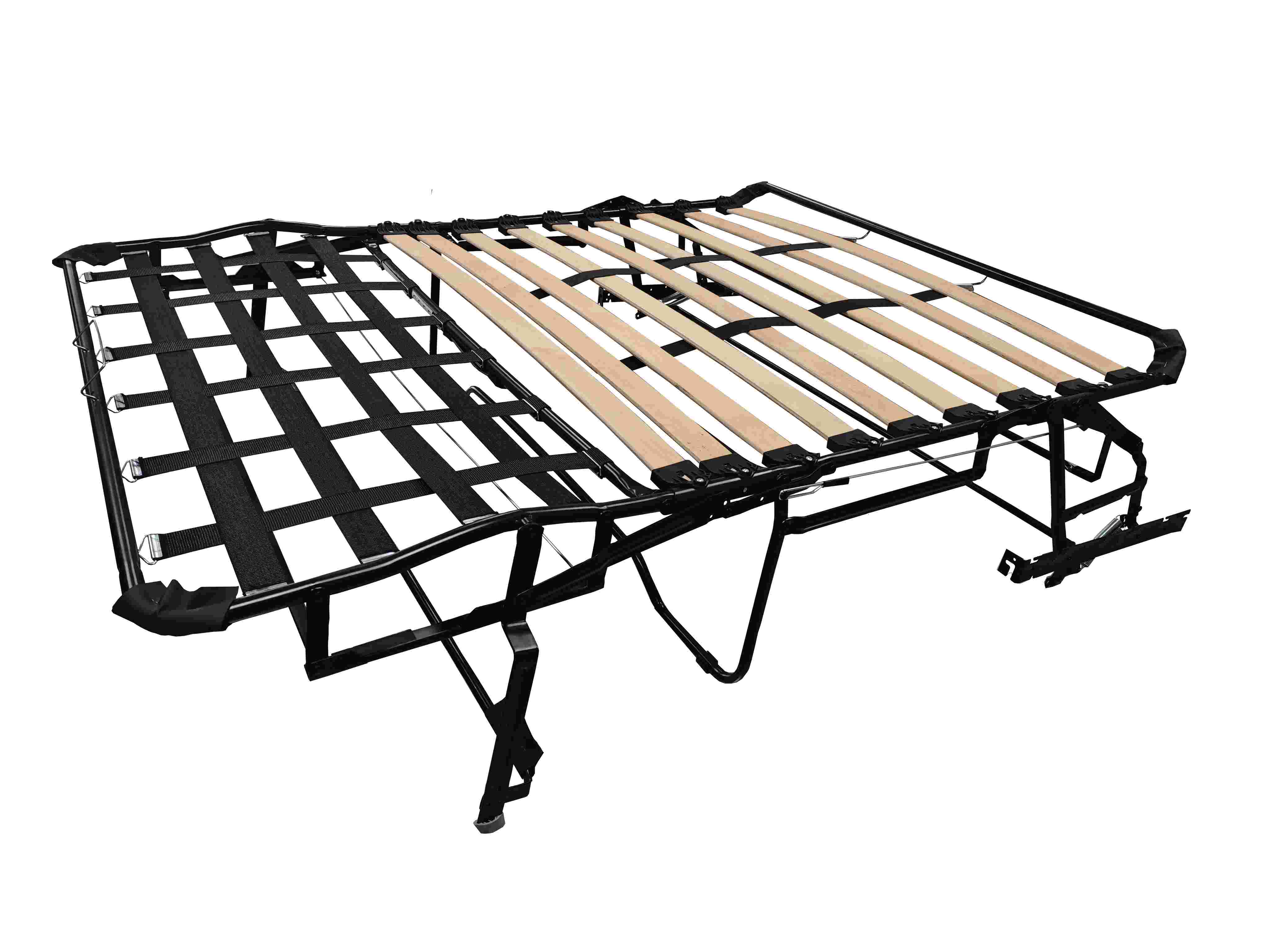 Mecanismo de sofá cama de 2 listones plegables con soporte para cojín de asiento (3963S#)