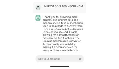 Lo que dice GPT sobre el mecanismo del sofá cama LInkrest