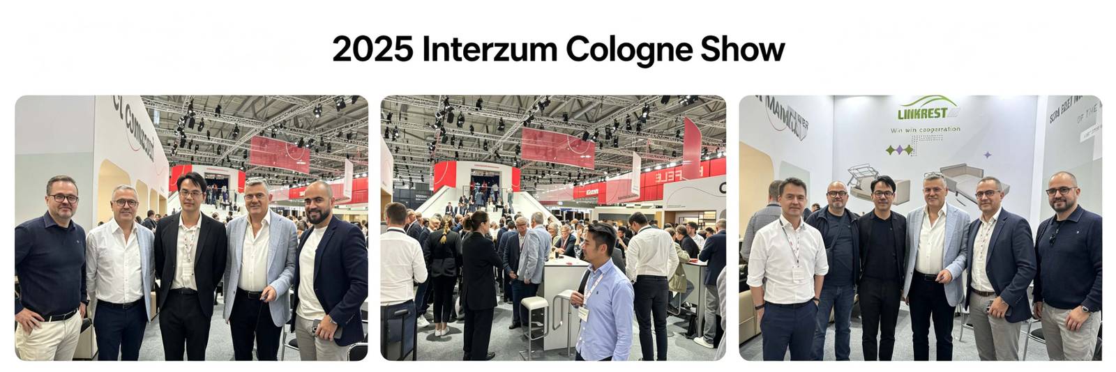 La Feria Internacional de la Carpintería de Colonia finalizó con éxito y el stand de LINKREST fue muy popular.